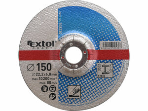 Kotouče brusné na kov, 5ks, 150x6,0x22,2mm