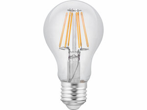 Žárovka LED 360°, 600lm, 6W, E27, teplá bílá