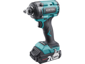 Utahovák rázový 2v1 (1/4" a 1/2") aku SHARE20V, 430Nm, BRUSHLESS, 2Ah