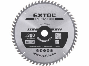 Kotouč pilový s SK plátky, O 300x3,0x30mm, 60T