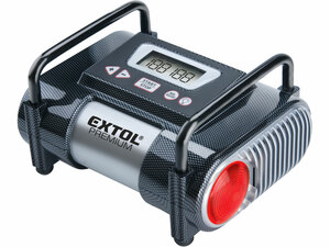 Kompresor auto 12V, automatický s LCD a světlem, 12V, 6,9bar