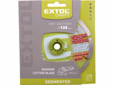 Kotouč diamantový řezný segmentový - suché řezání, O 125x22,2x2mm