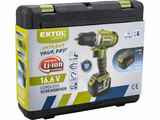 Vrtací šroubovák aku, 16V Li-ion, 1500mAh