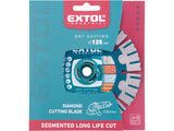 Kotouč diamantový řezný segmentový Long Life Cut, suché řezání, O 125x22,2x1,9mm