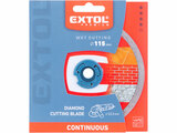Kotouč diamantový řezný celoobv. EXTRA tenký - mokré řezání, O 115x22,2x1,1mm