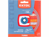 Kotouč diamantový řezný, turbo - suché i mokré řezání, O 125x22,2x2mm