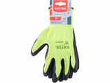 Rukavice nylonové, bezešvé, polomáčené v latexu, velikost 11"