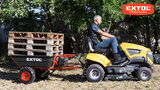 Dvoukolák nákladní s převodovkou aku, 400kg, 225l, 40V Li-ion, 6Ah