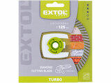 Kotouč diamantový řezný, turbo - suché i mokré řezání, O 125x22,2x2mm