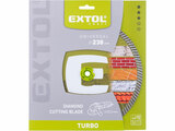 Kotouč diamantový řezný, turbo - suché i mokré řezání, O 230x22,2x2,6mm