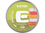 Kotouč diamantový řezný, turbo - suché i mokré řezání, O 230x22,2x2,6mm