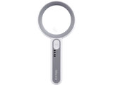 Lupa se světlem, 6×, 12× zvětšení, USB nabíjení