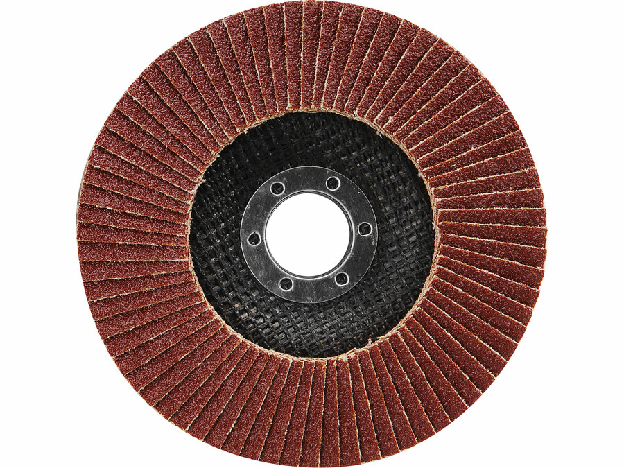 Kotouč lamelový šikmý korundový, P100, O 125mm