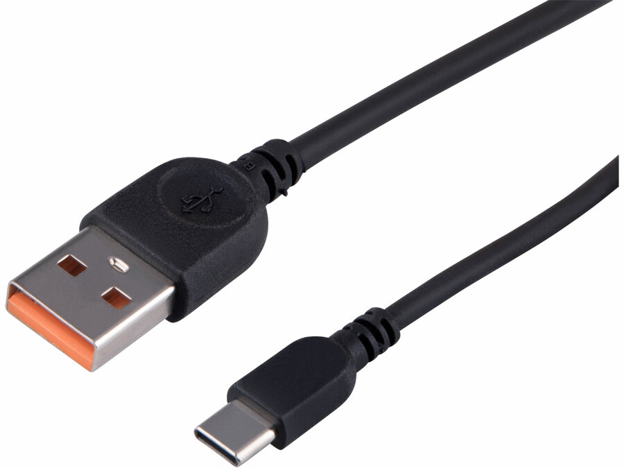 Kabel USB, USB-C–USB-A, 1,5m