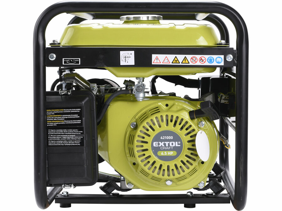 Elektrocentrála benzínová, 6,5HP/2,8kW