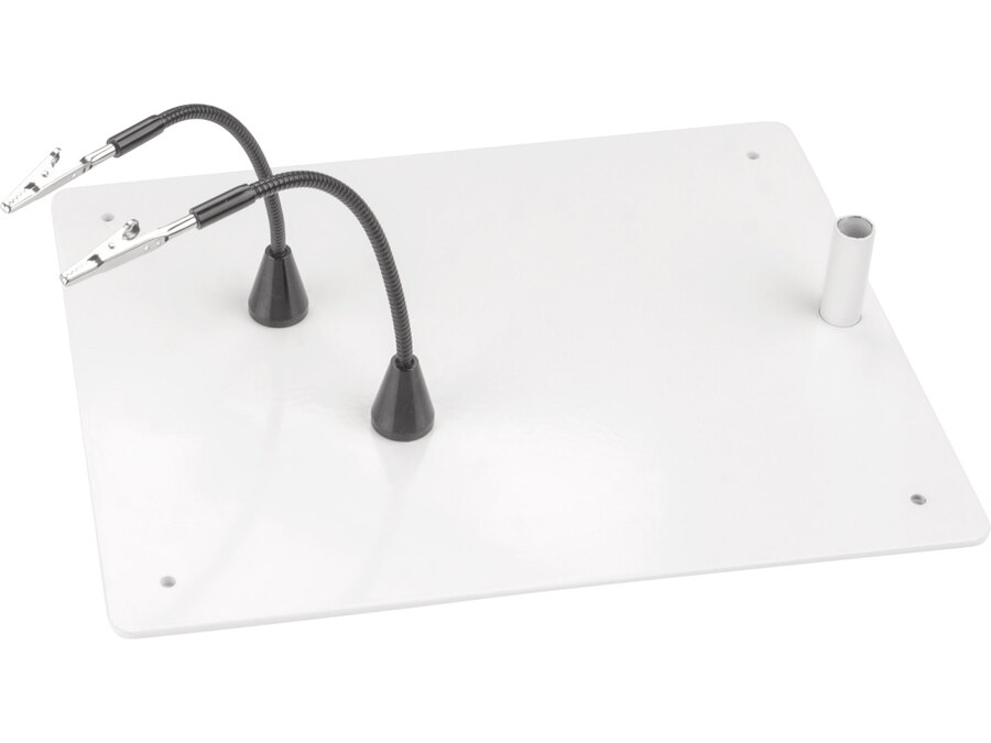 Základna pro stolní lupu s držáky