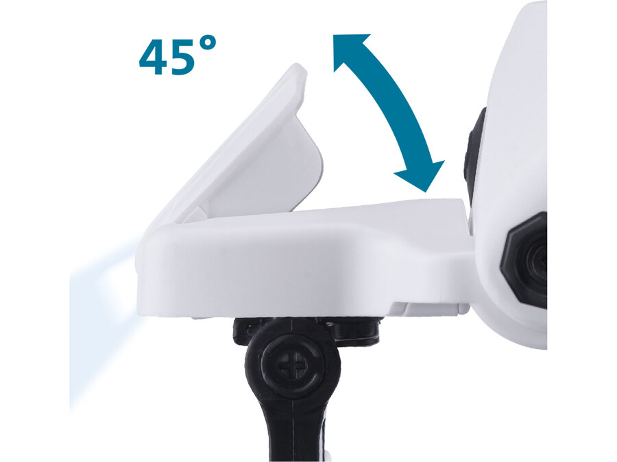 Brýle s lupou a osvětlením, 3,5×, USB nabíjení