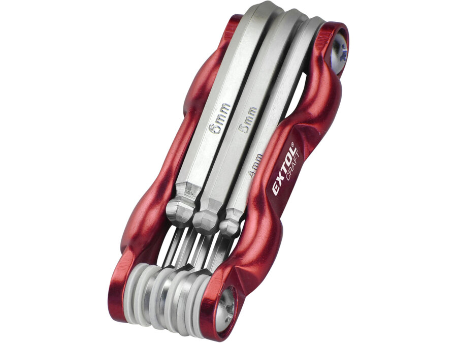 Klíče IMBUS, sada 7ks, 1,5-6mm