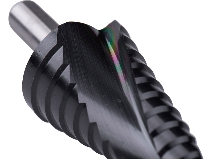 Vrták stupňovitý s lamačem třísek, O 4-32mm/po 2mm, HSS-Co