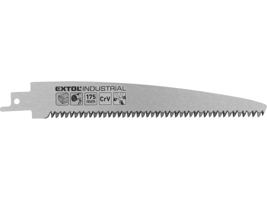 Plátek na dřevo rovný do pily ocasky, 175x24x1,2mm (d/v/tl), CrV