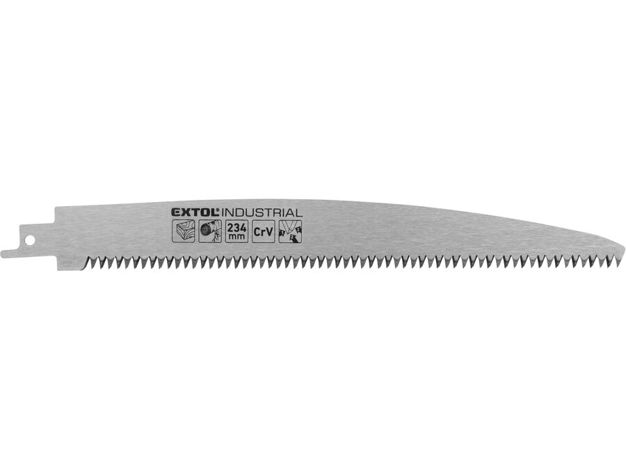Plátek na dřevo rovný do pily ocasky, 234x26x1,2mm (d/š/tl), CrV