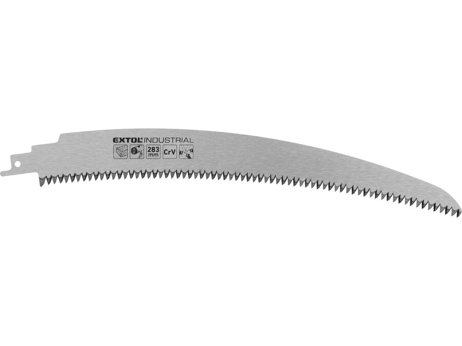 Plátek na dřevo oblý do pily ocasky, 283x30x1,2mm (d/š/tl), CrV