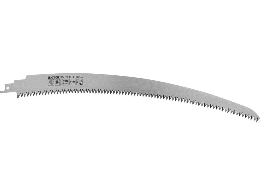 Plátek na dřevo oblý do pily ocasky, 370x30x1,2mm (d/š/tl), CrV