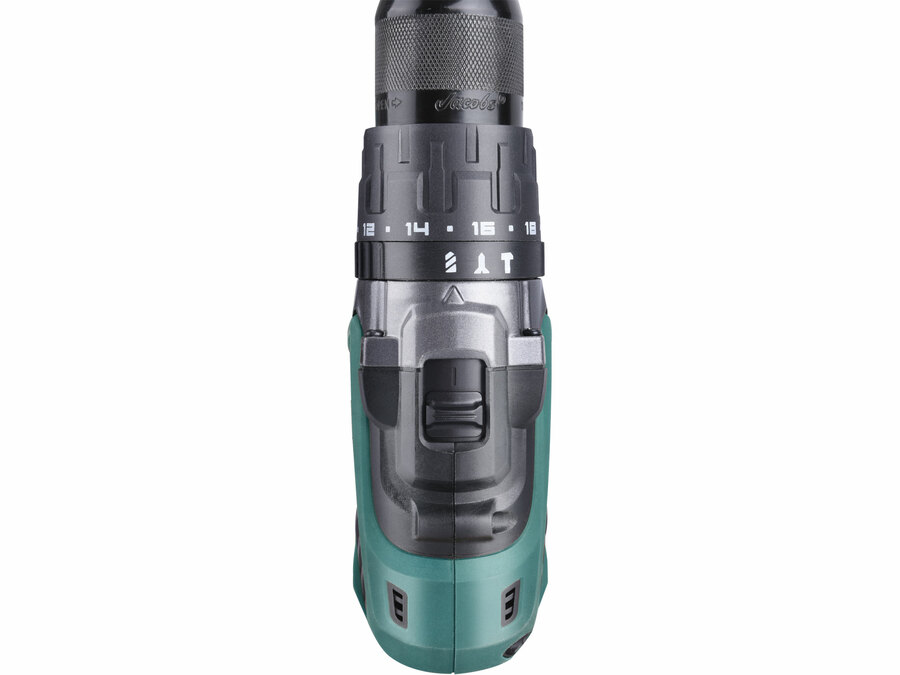 Vrtací šroubovák aku s příklepem, 18V Li-ion, 4 pólový motor, 2000mAh
