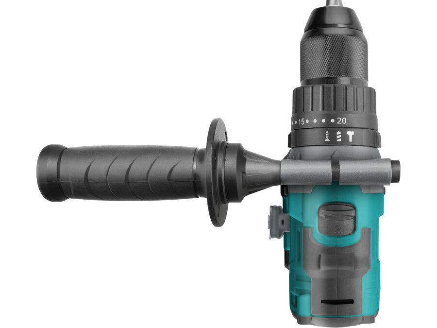 Vrtací šroubovák aku s příklepem SHARE20V, BRUSHLESS, 20V Li-ion, bez baterie a nabíječky