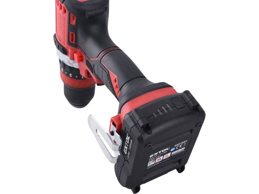 Vrtací šroubovák aku s příklepem SHARE20V, 70Nm, BRUSHLESS, 2Ah