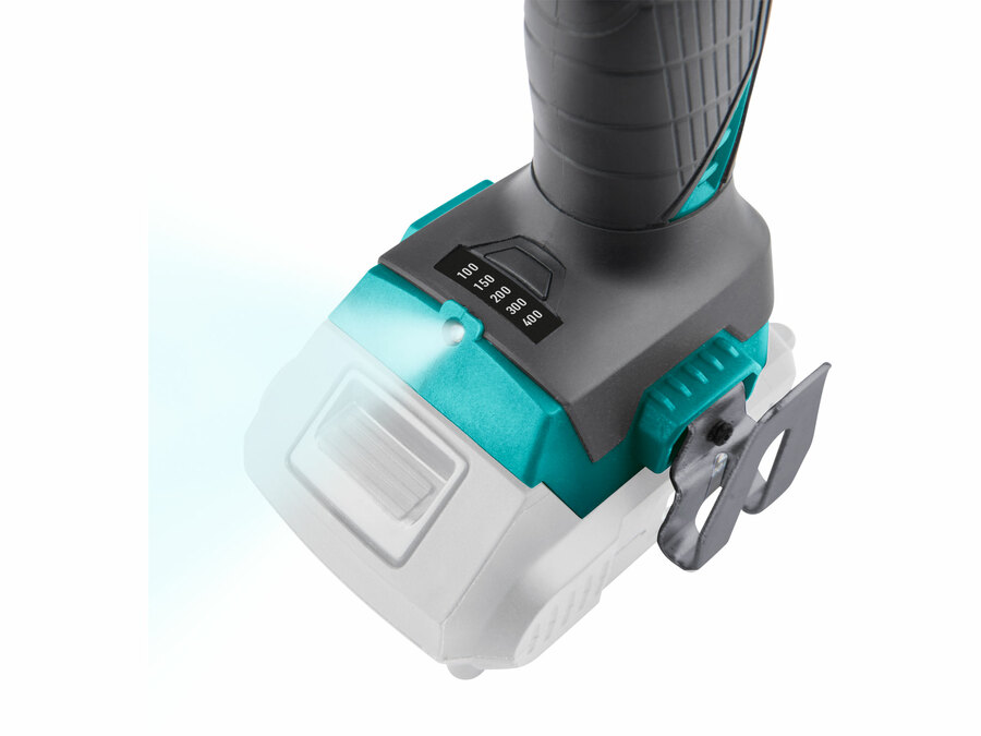 Utahovák rázový 1/2" aku SHARE20V, 20V Li-ion, 400Nm, bez baterie a nabíječky