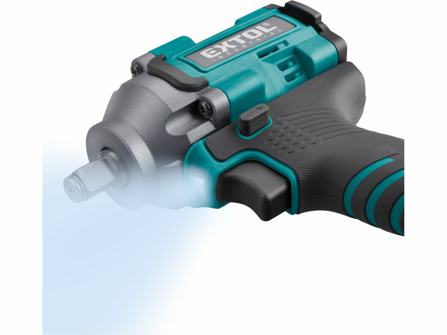 Utahovák rázový 1/2" aku SHARE20V, 500Nm, BRUSHLESS, 2Ah