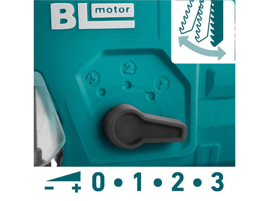 Pila přímočará aku SHARE20V, BRUSHLESS, 2Ah