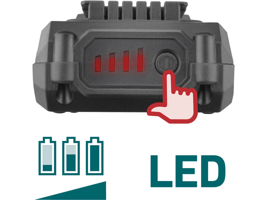 Pila přímočará aku SHARE20V, BRUSHLESS, bez baterie a nabíječky