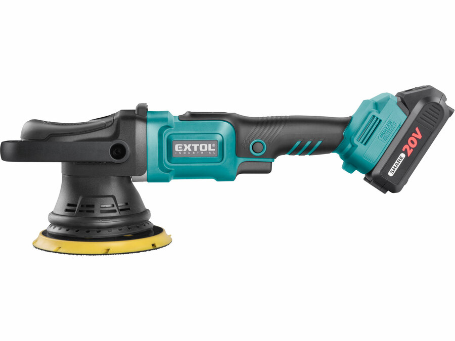Leštička orbitální aku SHARE20V, 150mm, BRUSHLESS, 2Ah