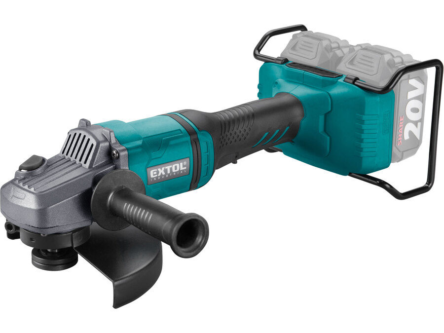 Bruska úhlová aku SHARE20V, 150/180mm, BRUSHLESS, bez baterie a nabíječky