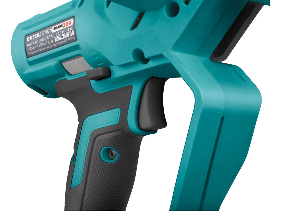 Pila řetězová aku jednoruční SHARE20V, 13cm, BRUSHLESS, 2Ah