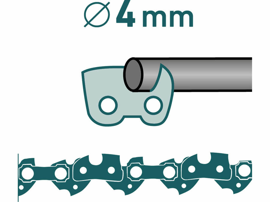 Řetěz pro řetězové pily, 3/8', 1,3mm, role 1640 článků/30,5m