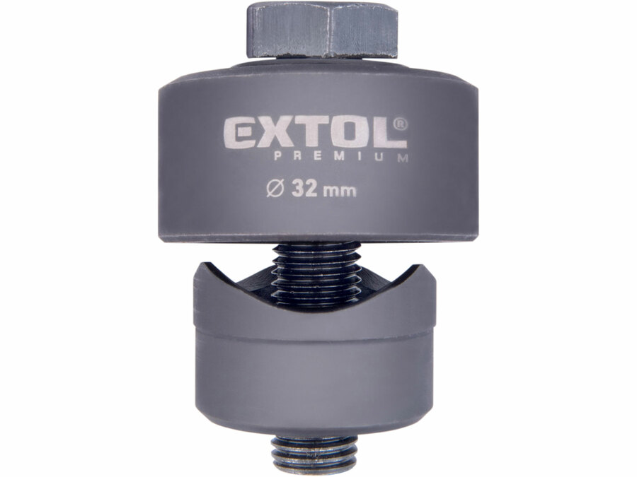 Děrovač do plechu - šroubový, O díry 32mm, CrV