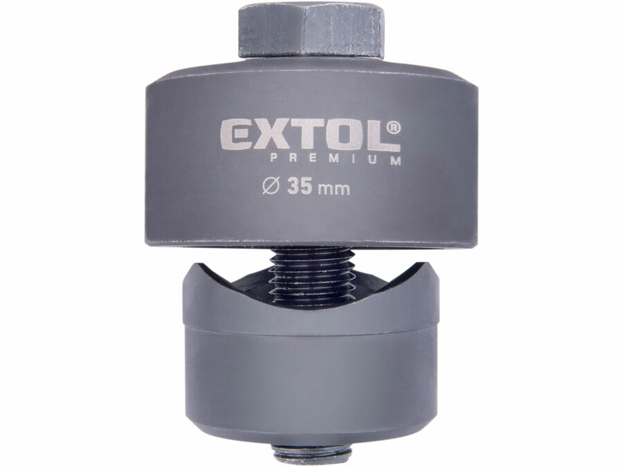 Děrovač do plechu - šroubový, O díry 35mm, CrV