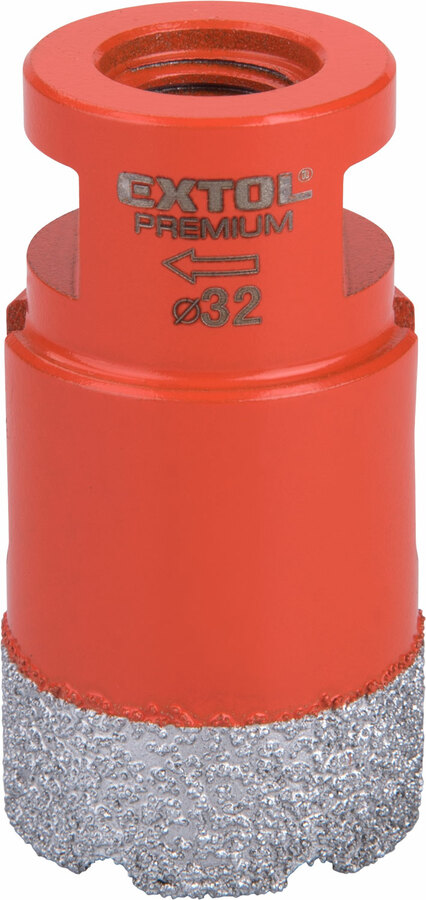 Korunka vykružovací diamantová, O 32mm, závit M14