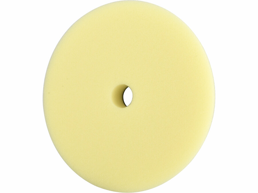Kotouč leštící pěnový, orbitální, T80, žlutý, O180x25mm, suchý zip O152mm