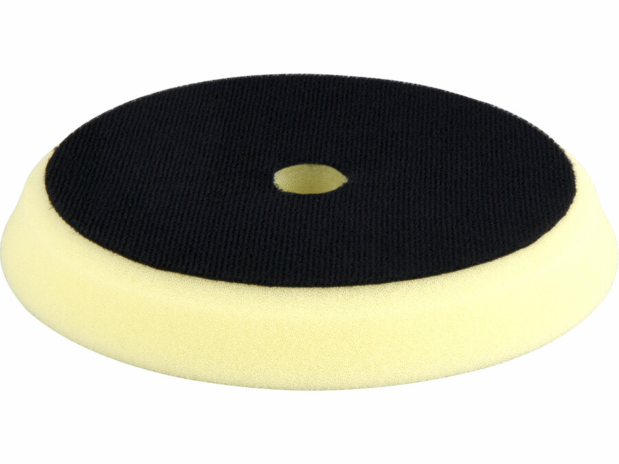 Kotouč leštící pěnový, orbitální, T80, žlutý, O180x25mm, suchý zip O152mm