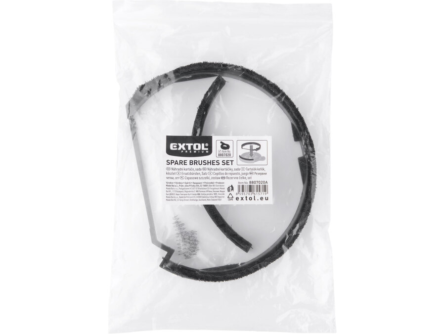 Kartáče náhradní sada 2ks, pro 8807020