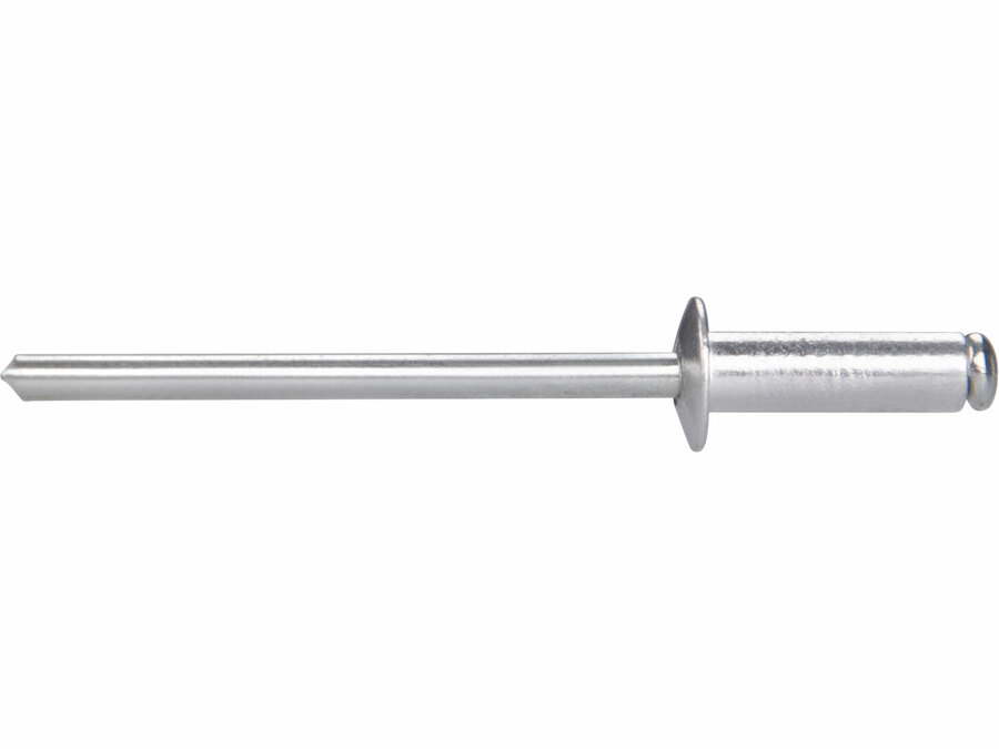 Nýty trhací hliníkové sada 1000ks, O 3,2x9,6mm plochá hlava