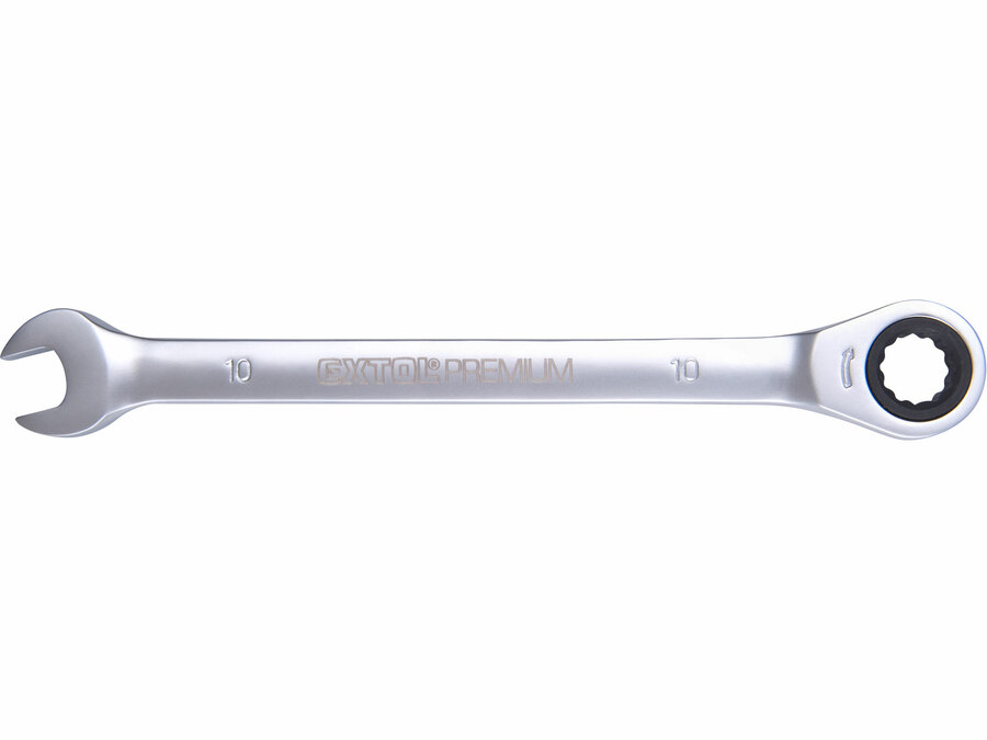 Klíč ráčnový očkoplochý, 72 zubů, 10mm
