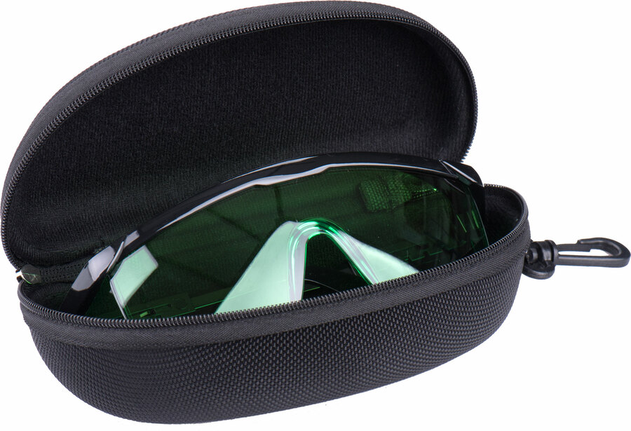 Brýle pro zvýraznění laser. paprsku, zelené