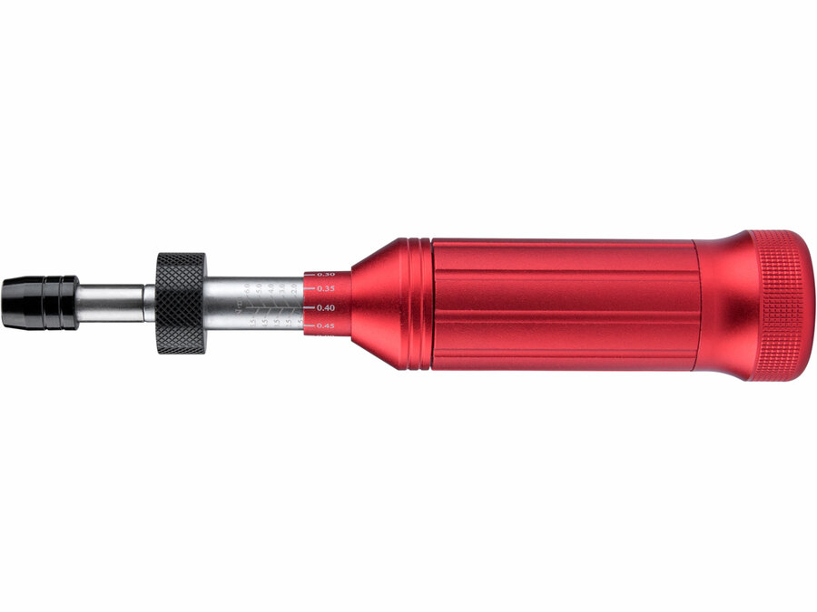Šroubovák momentový na hroty, 1/4", 1-6Nm