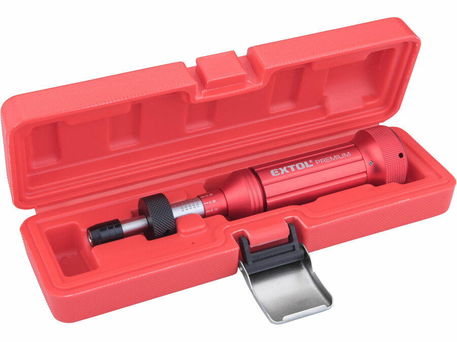 Šroubovák momentový na hroty, 1/4", 1-6Nm