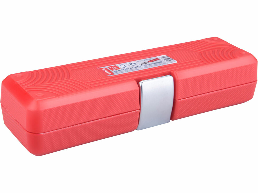 Šroubovák momentový na hroty, 1/4", 1-6Nm